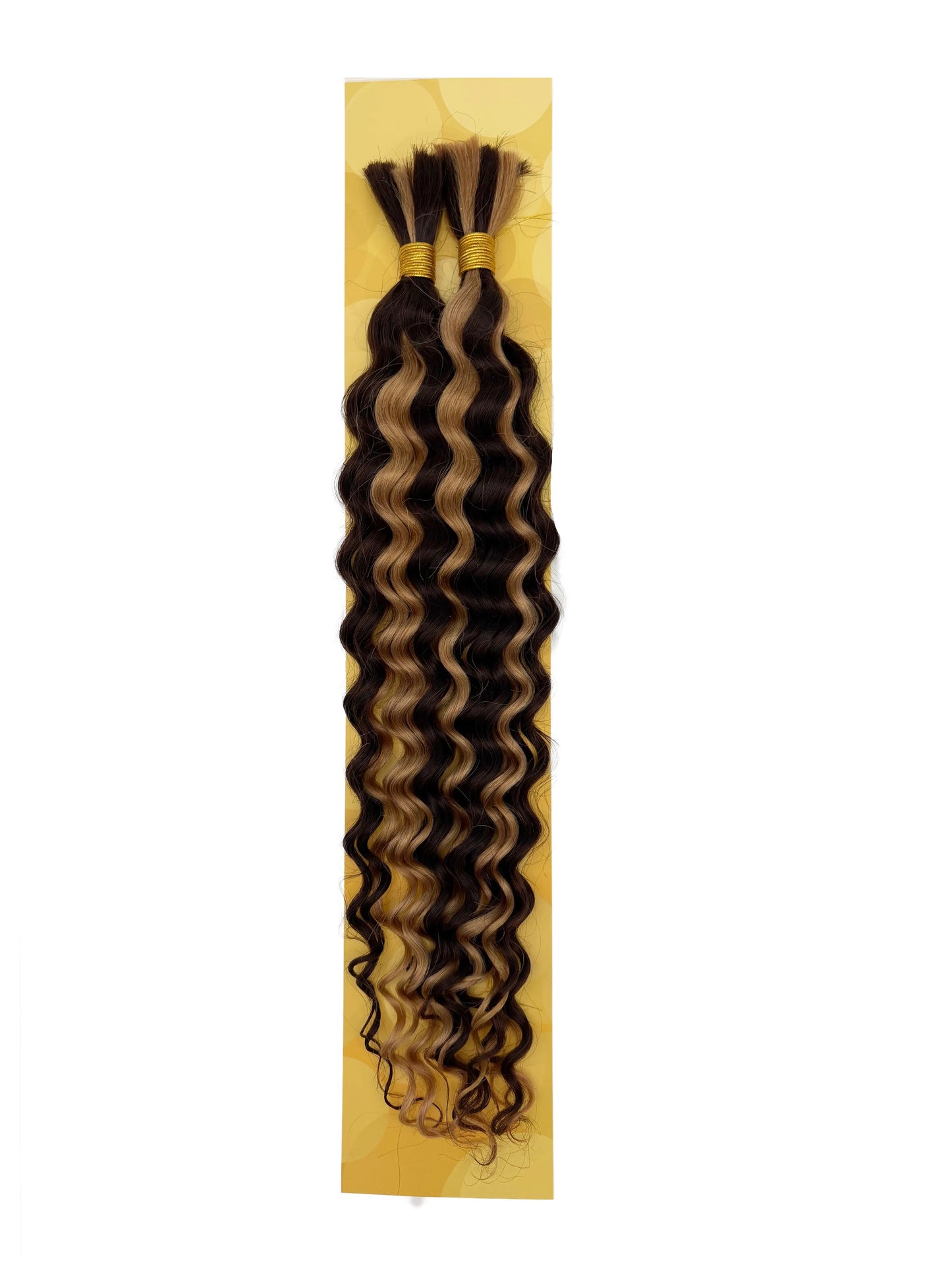 KIWI® Deep Wave Bulk Human Hair for Braiding – Natural Boho Curls KIWI