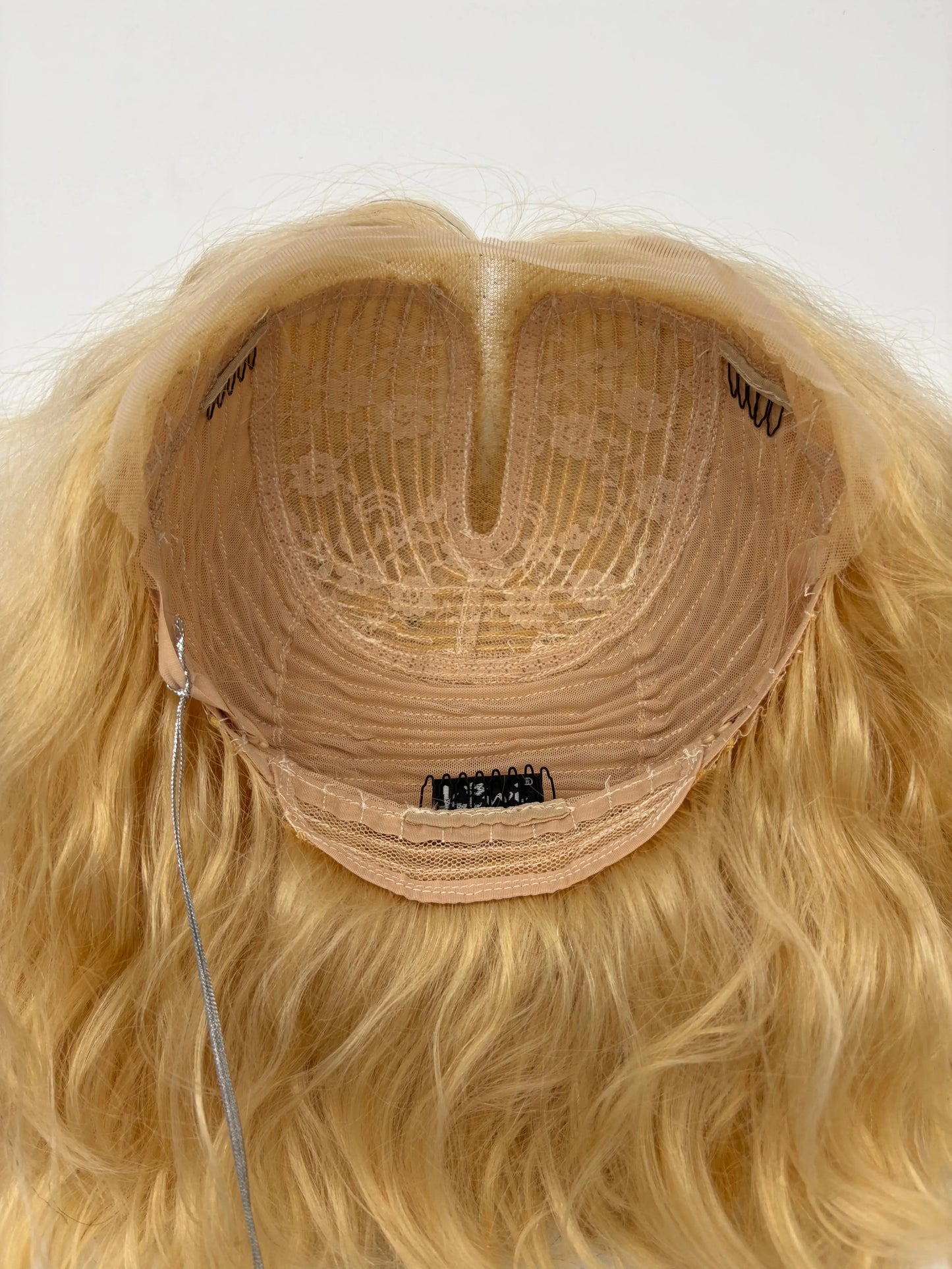 Blonde Loose Wave Bob Human Hair Lace Frontal Wig KIWI HAIR BEAUTY
