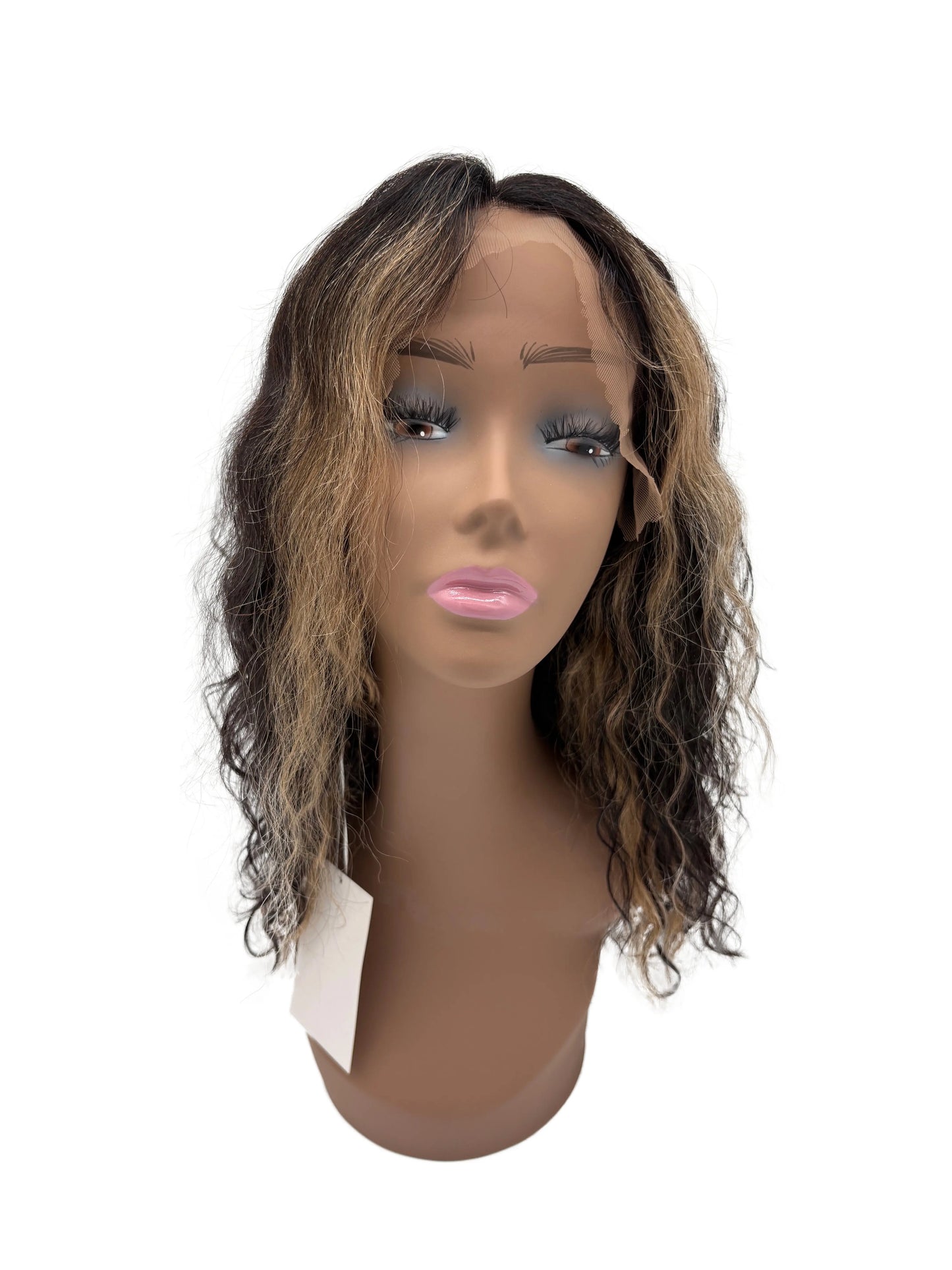 New York Style Curly Lace Front Wig – Natural Look KIWI HAIR BEAUTY