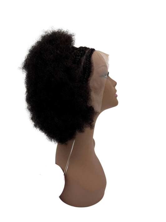 KIWI 13*4 Pre Braided Afro Wig KIWI HAIR BEAUTY