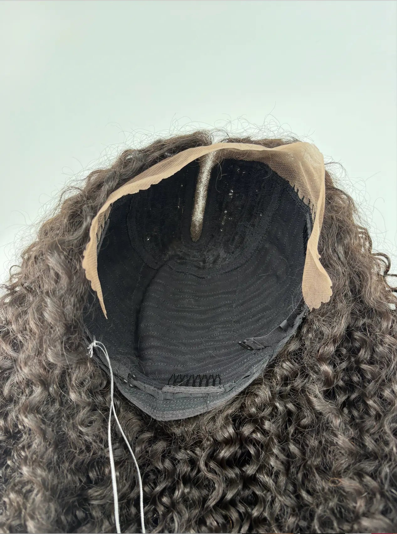 Shoulder-Length Jerry Curly Lace Wig – Natural Curly Human Hair Look KIWI HAIR BEAUTY