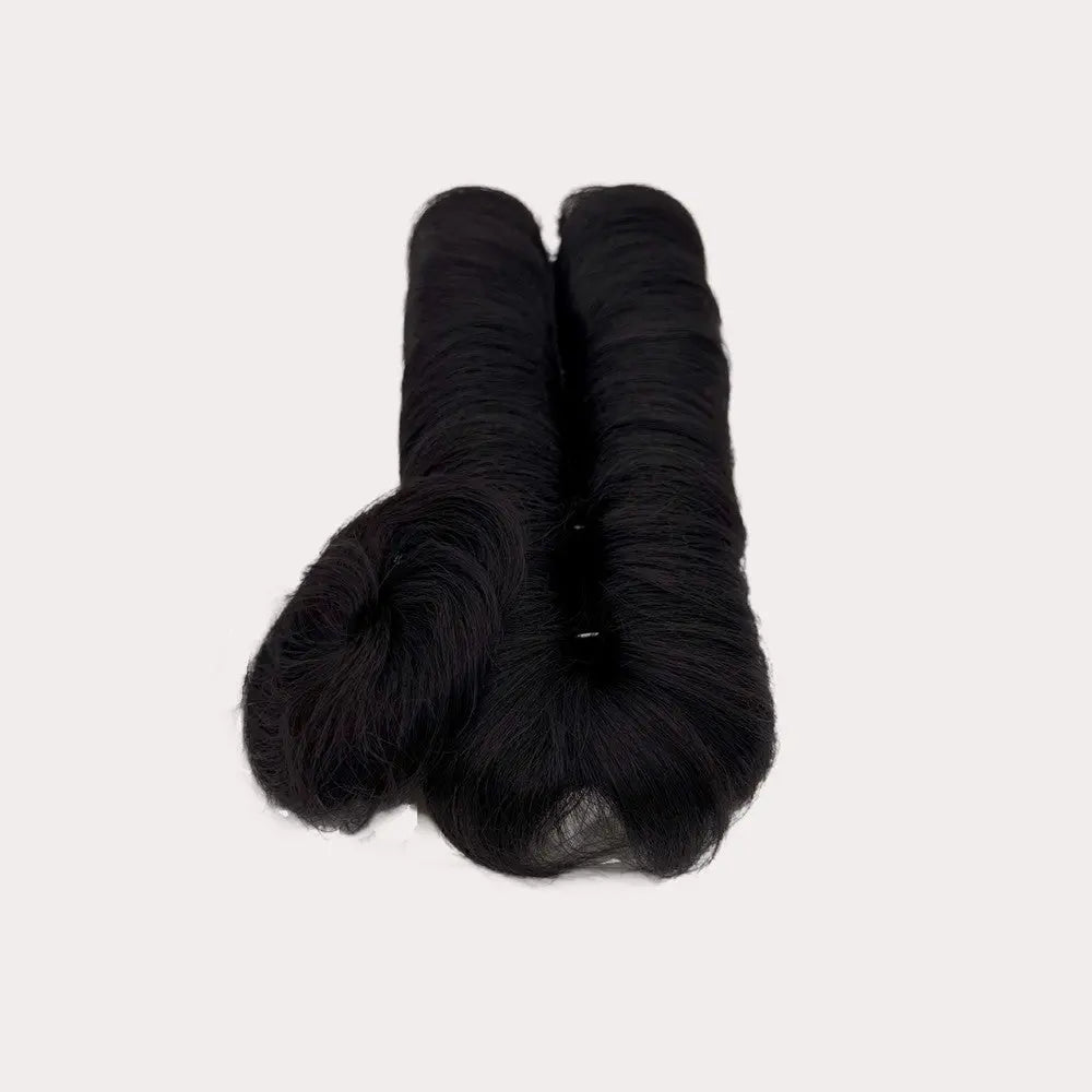 KIWI® 29PCS Remi 100% Human Hair Bundles Natural Black Color for Pixie Cut, Quick Weave, and Protective Styles