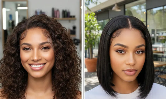 Lace Frontal Wig vs Easy-Go (Glueless) Wig: What’s the Difference? KIWI