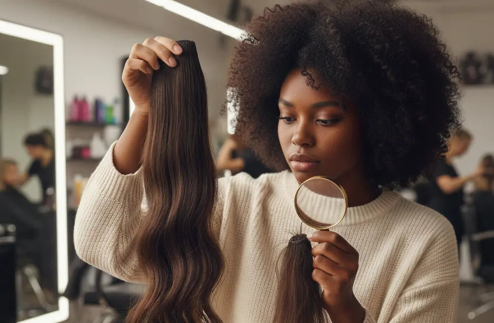 How to Tell If a Wig or Hair Extension Is 100% Human Hair or Synthetic KIWI