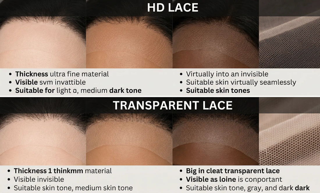 HD Lace vs Transparent Lace: What’s the Difference? KIWI