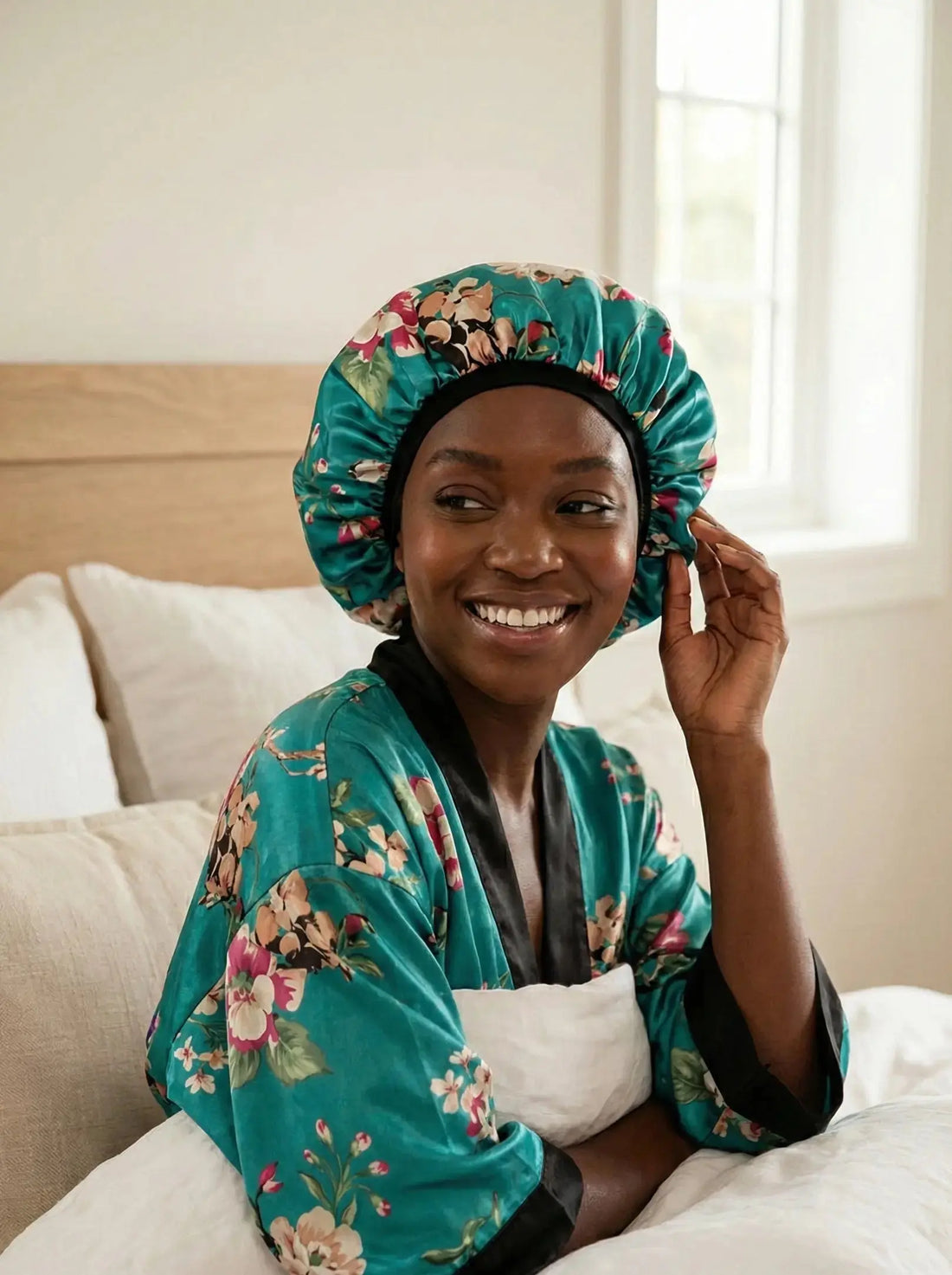 Why Sleeping With a Satin Bonnet Is the Secret to Healthier Hair KIWI