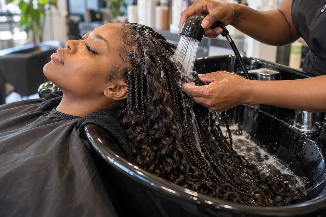 How to Wash Boho Braids With Human Hair Curls Without Tangling Them KIWI