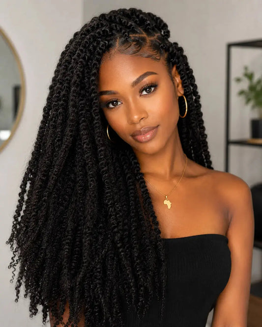 What Is Afro Kinky Twist Bulk Hair? The Complete Guide to Natural-Looking Twist Hairstyles KIWI