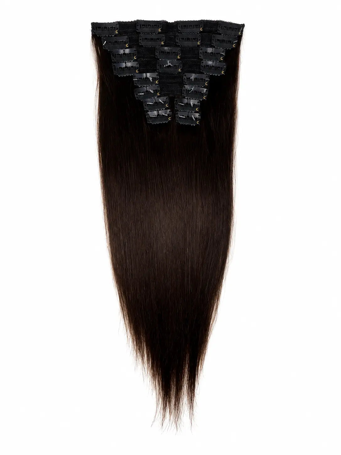 LADYSTAR® 10 Pcs Clip-In Hair Extensions | Human Hair Extensions for Length & Volume LADYSTAR