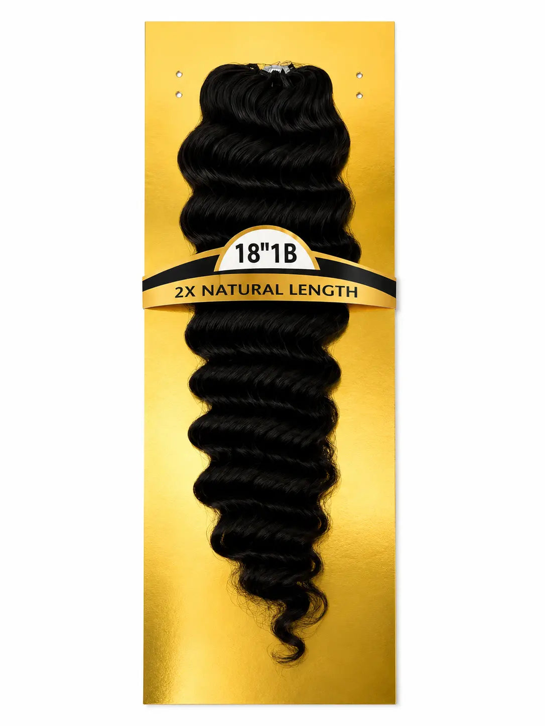 KIWI® Seamless Crochet™ – Feather Crochet Hair Extensions for Miracle Knots (Deep/Water Wave) KIWI HAIR BEAUTY