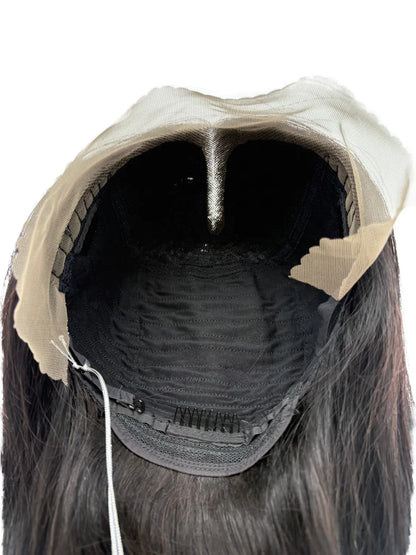 L-Part Lace Frontal Wig Straight 18" Natural