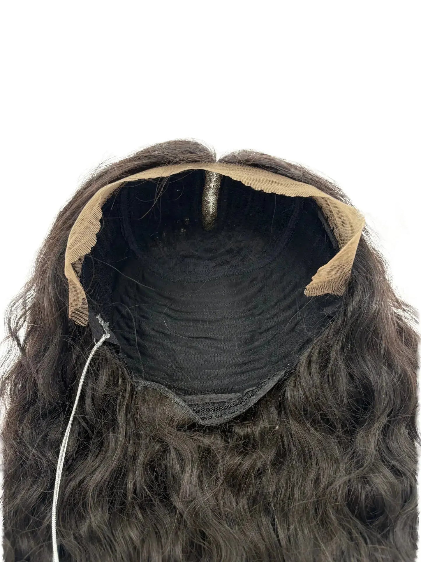 Loose Curly Lace Frontal Wig – 22” 1B KIWI HAIR BEAUTY