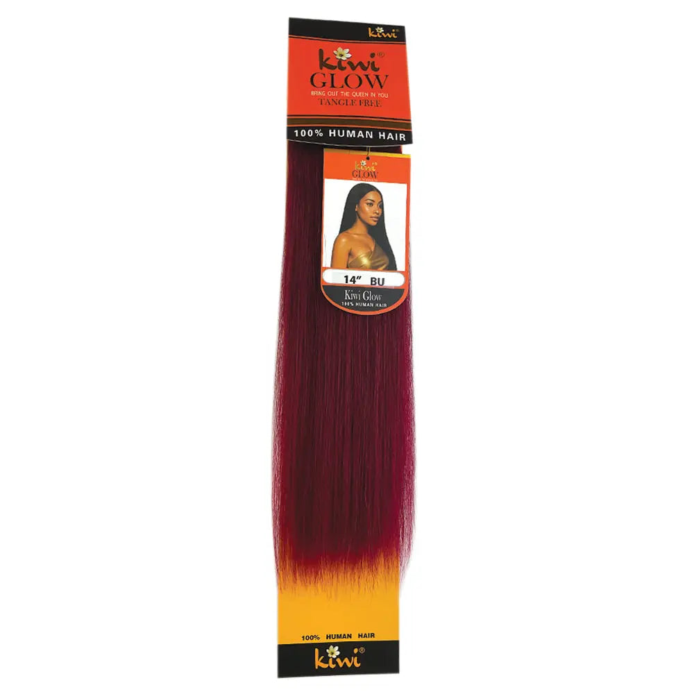 KIWI GLOW – 100% Human Hair Pack Yaki Straight (8’’–20’’) KIWI