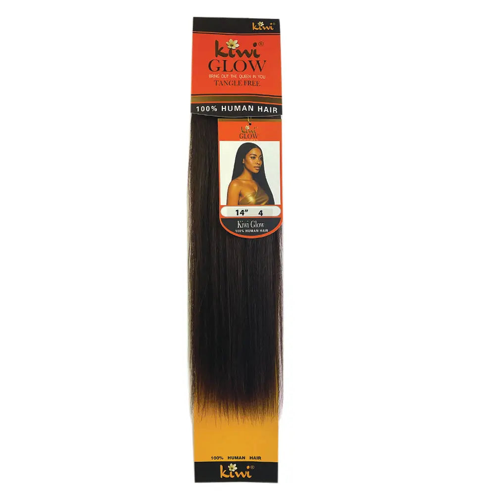 KIWI GLOW – 100% Human Hair Pack Yaki Straight (8’’–20’’) KIWI