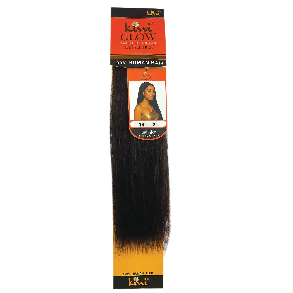 KIWI GLOW – 100% Human Hair Pack Yaki Straight (8’’–20’’) KIWI