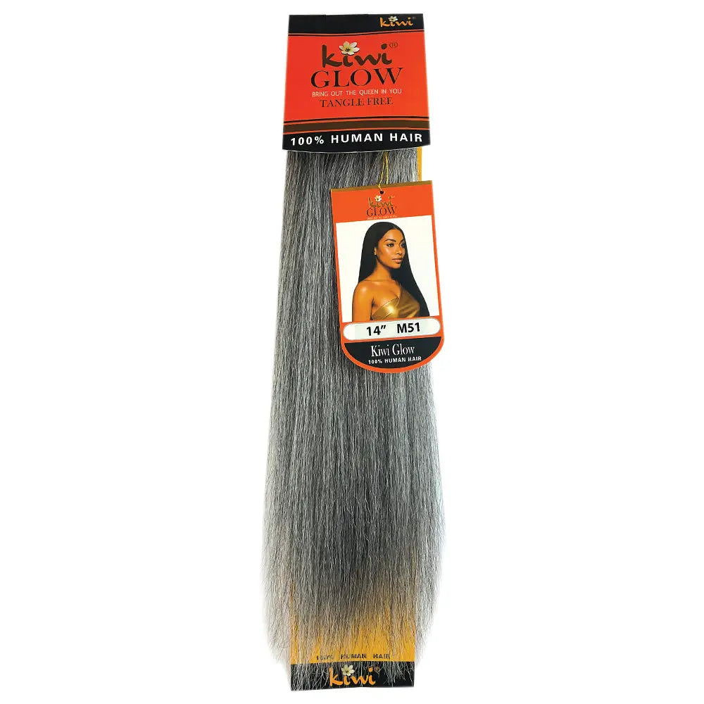KIWI GLOW – 100% Human Hair Pack Yaki Straight (8’’–20’’) KIWI