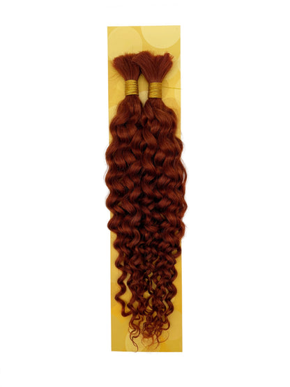 KIWI Water Wave Bulk Human Hair for Braiding – Natural Bohemian Curls
