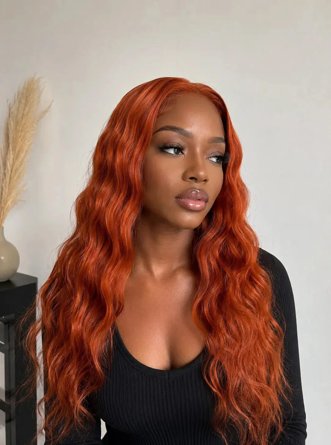 KIWI® 350 Copper Red 13×4 Lace Front Wig | Straight & Body Wave KIWI HAIR BEAUTY