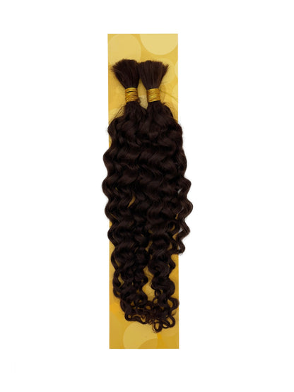 KIWI Water Wave Bulk Human Hair for Braiding – Natural Bohemian Curls