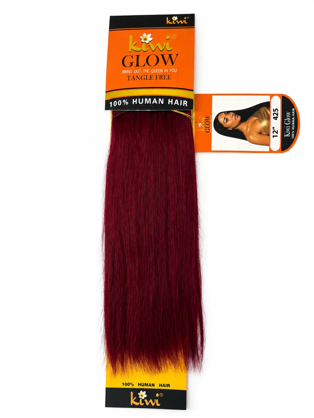 KIWI Yaki Straight Human Pack Hair – 8–20" 100% Human Sew-In Hair KIWI HAIR BEAUTY