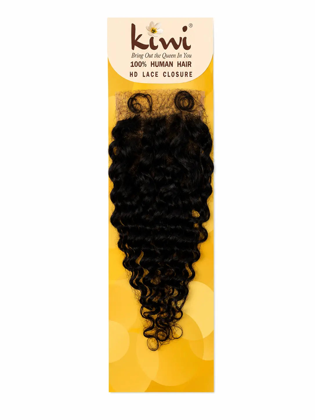 KIWI® 5×5 HD Lace Closure – Straight, Body Wave & Deep Wave Human Hair KIWI HAIR BEAUTY