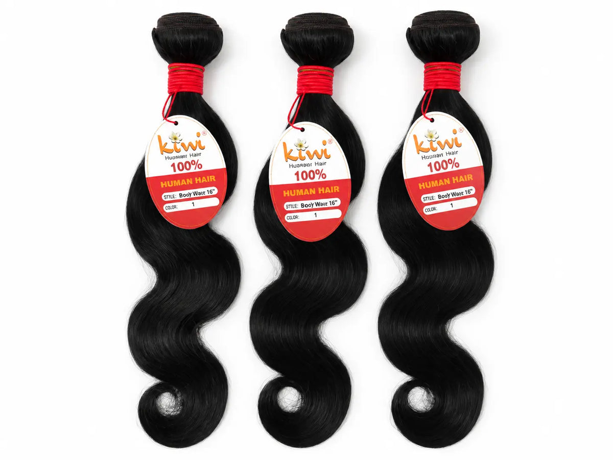 KIWI® Season Red 3 & 4 Bundle Deals – Straight & Body Wave | 16" & 22" KIWI HAIR BEAUTY