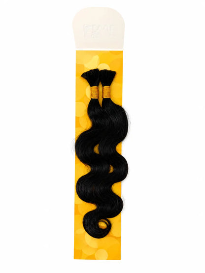 KIWI® Body Wave Bulk Human Hair for Braiding – Natural Boho Waves KIWI HAIR BEAUTY
