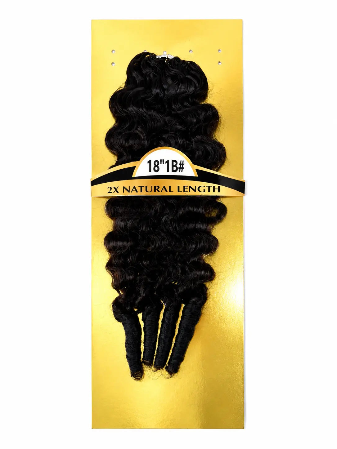 KIWI® Seamless Crochet™ – Feather Crochet Hair Extensions for Miracle Knots (Deep/Water Wave/Burmese) KIWI HAIR BEAUTY