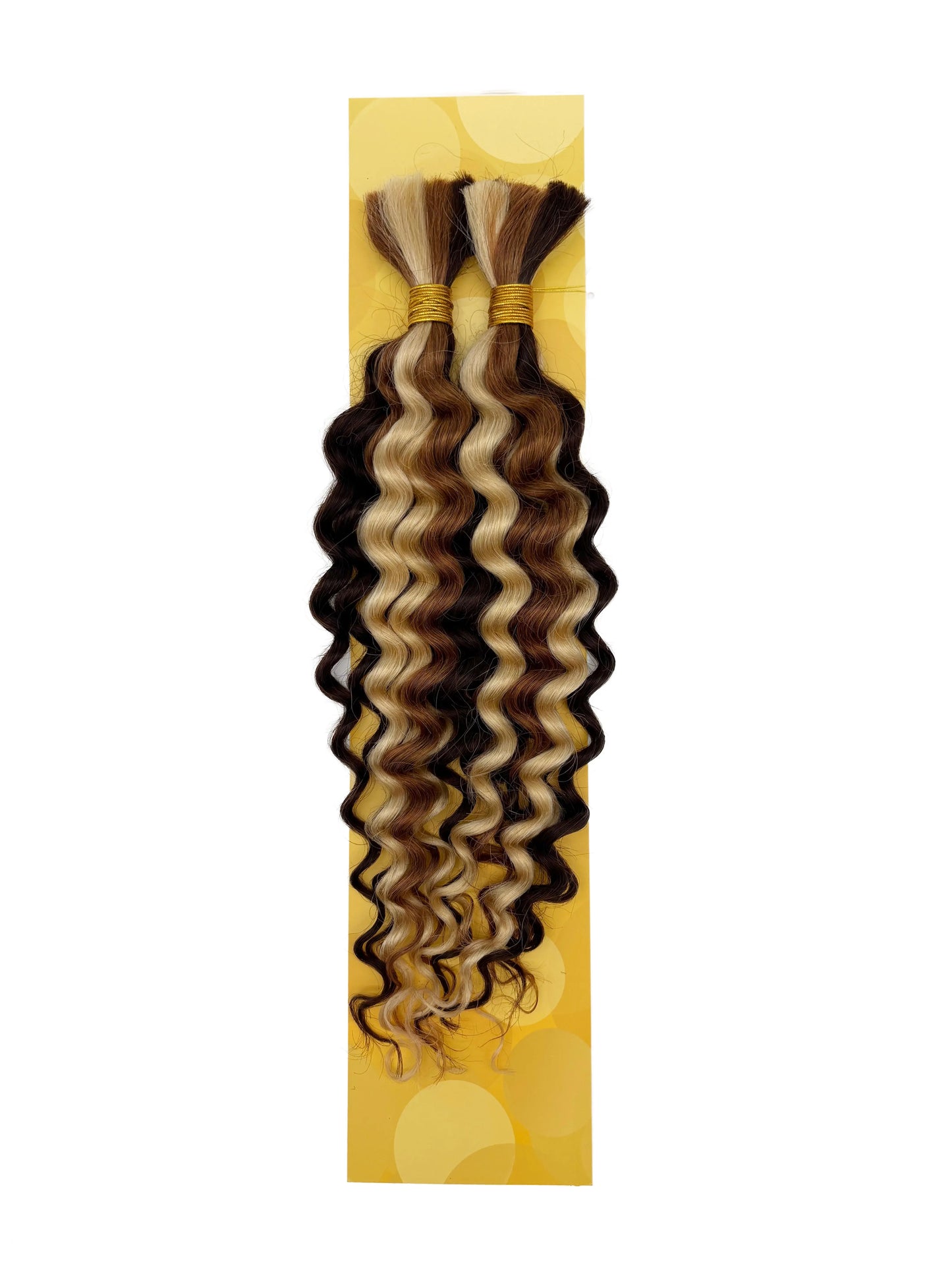 KIWI® Deep Wave Bulk Human Hair for Braiding – Natural Bohemian Curls