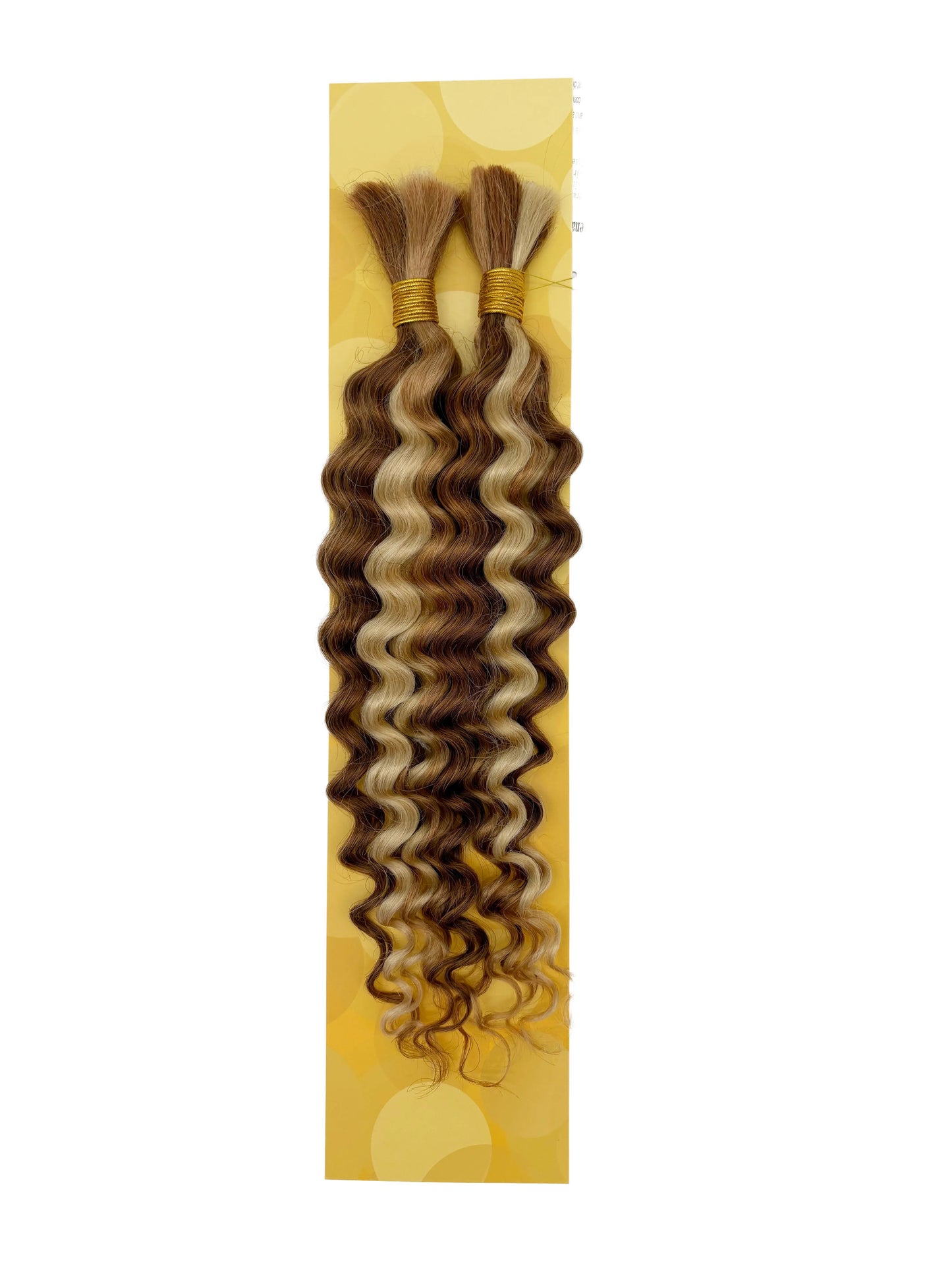 KIWI® Deep Wave Bulk Human Hair for Braiding – Natural Bohemian Curls