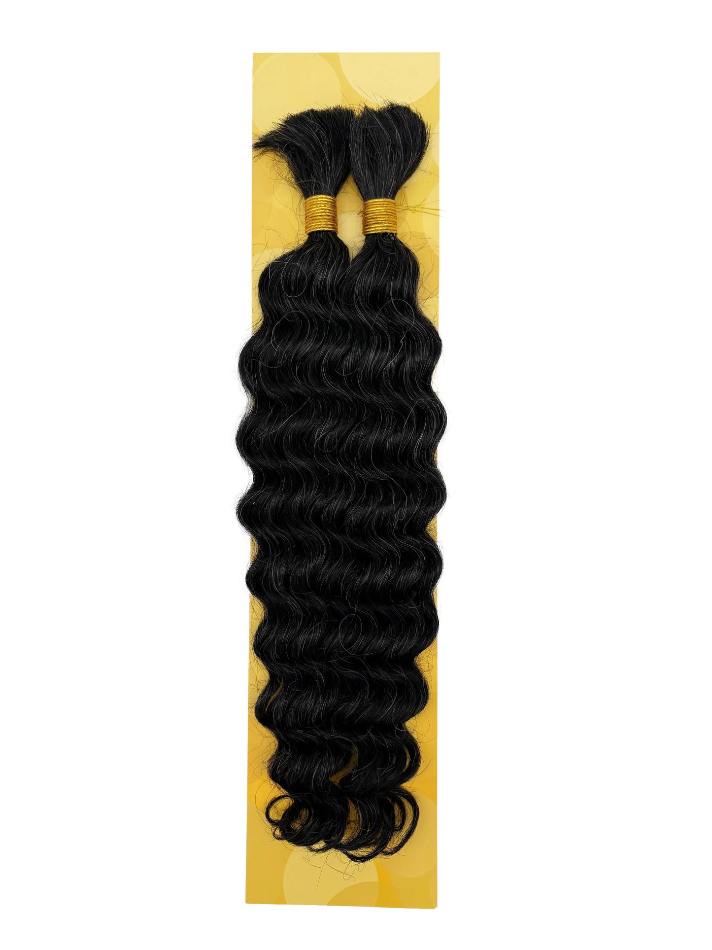KIWI® Deep Wave Bulk Human Hair for Braiding – Natural Bohemian Curls