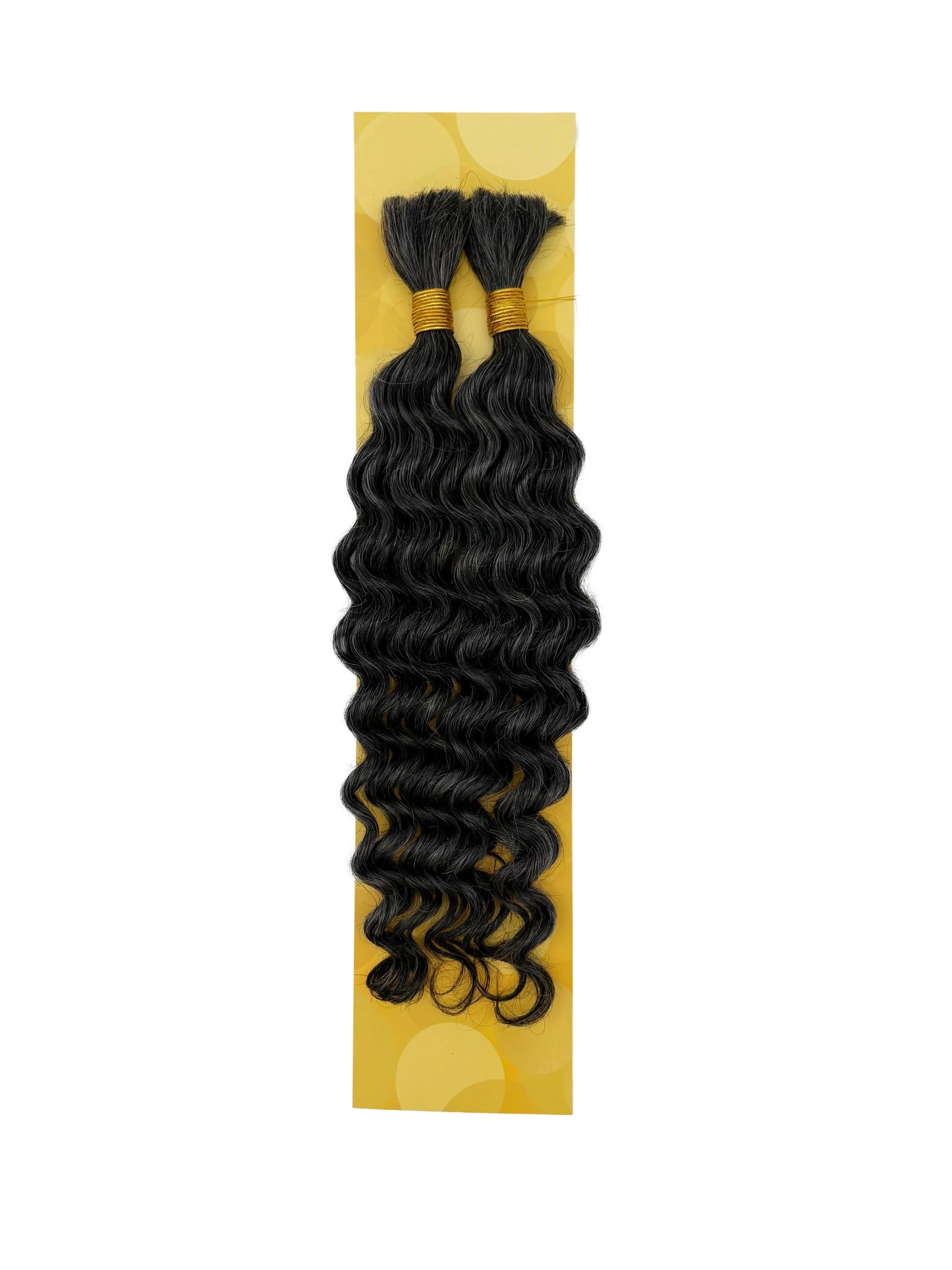 KIWI® Deep Wave Bulk Human Hair for Braiding – Natural Bohemian Curls