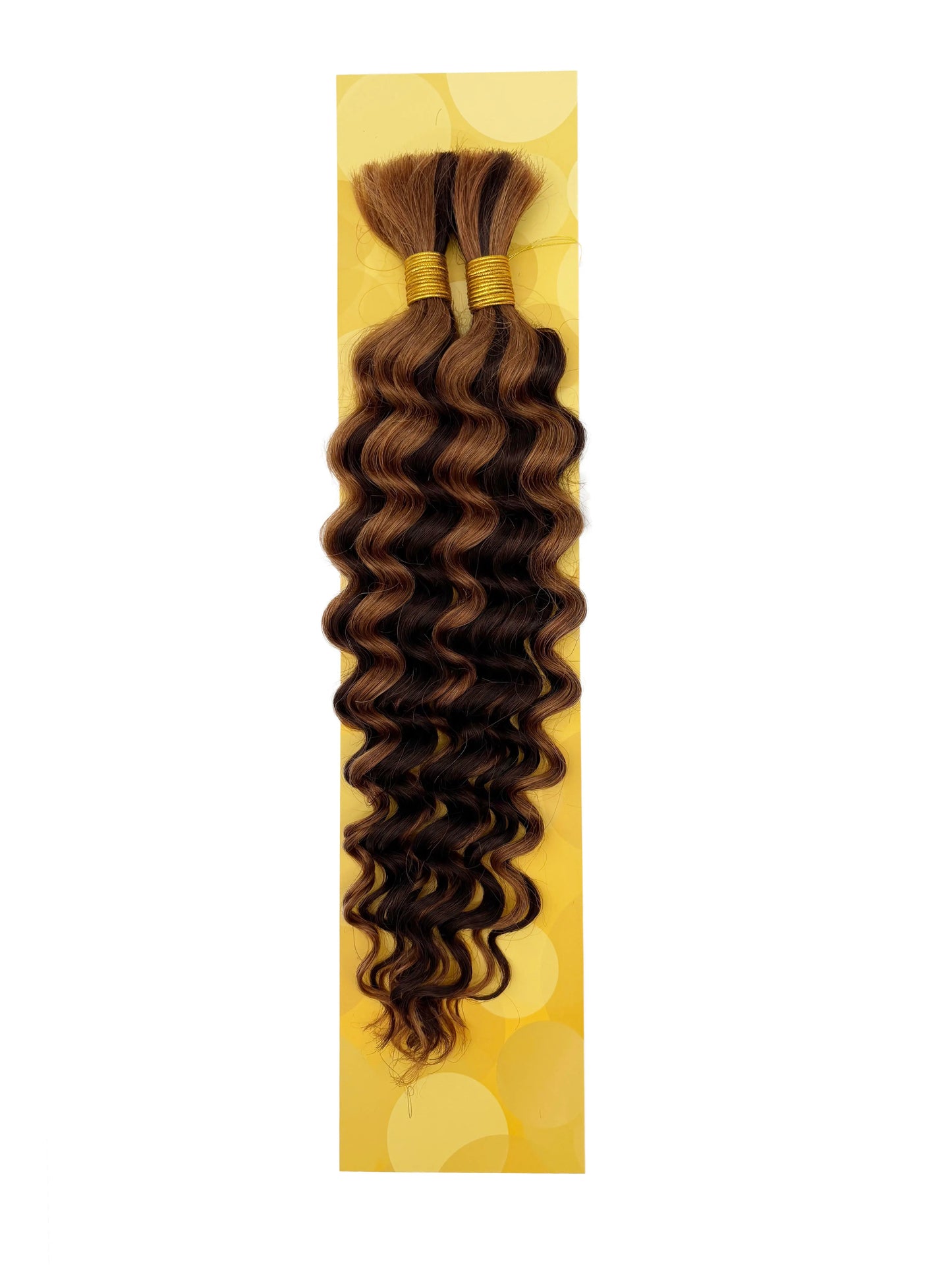 KIWI® Deep Wave Bulk Human Hair for Braiding – Natural Bohemian Curls