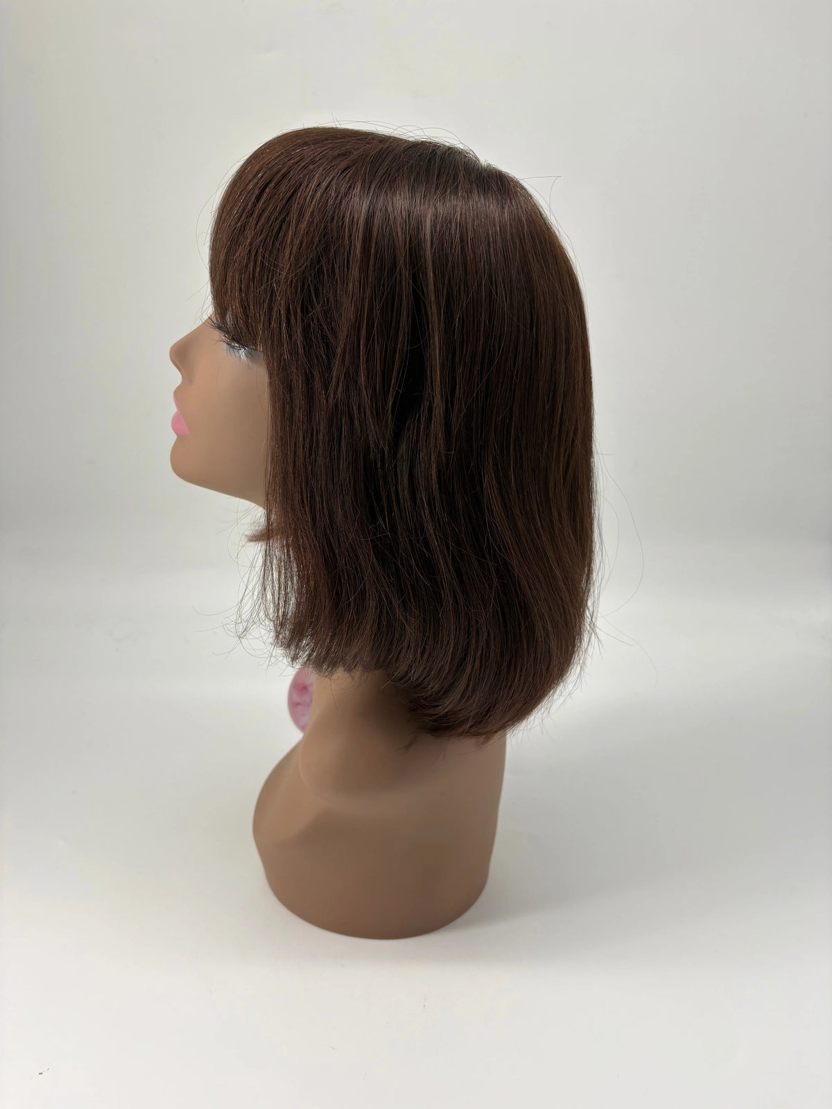 10-Inch Bob Wig with Bangs – Color 2, 125 g KIWI HAIR BEAUTY
