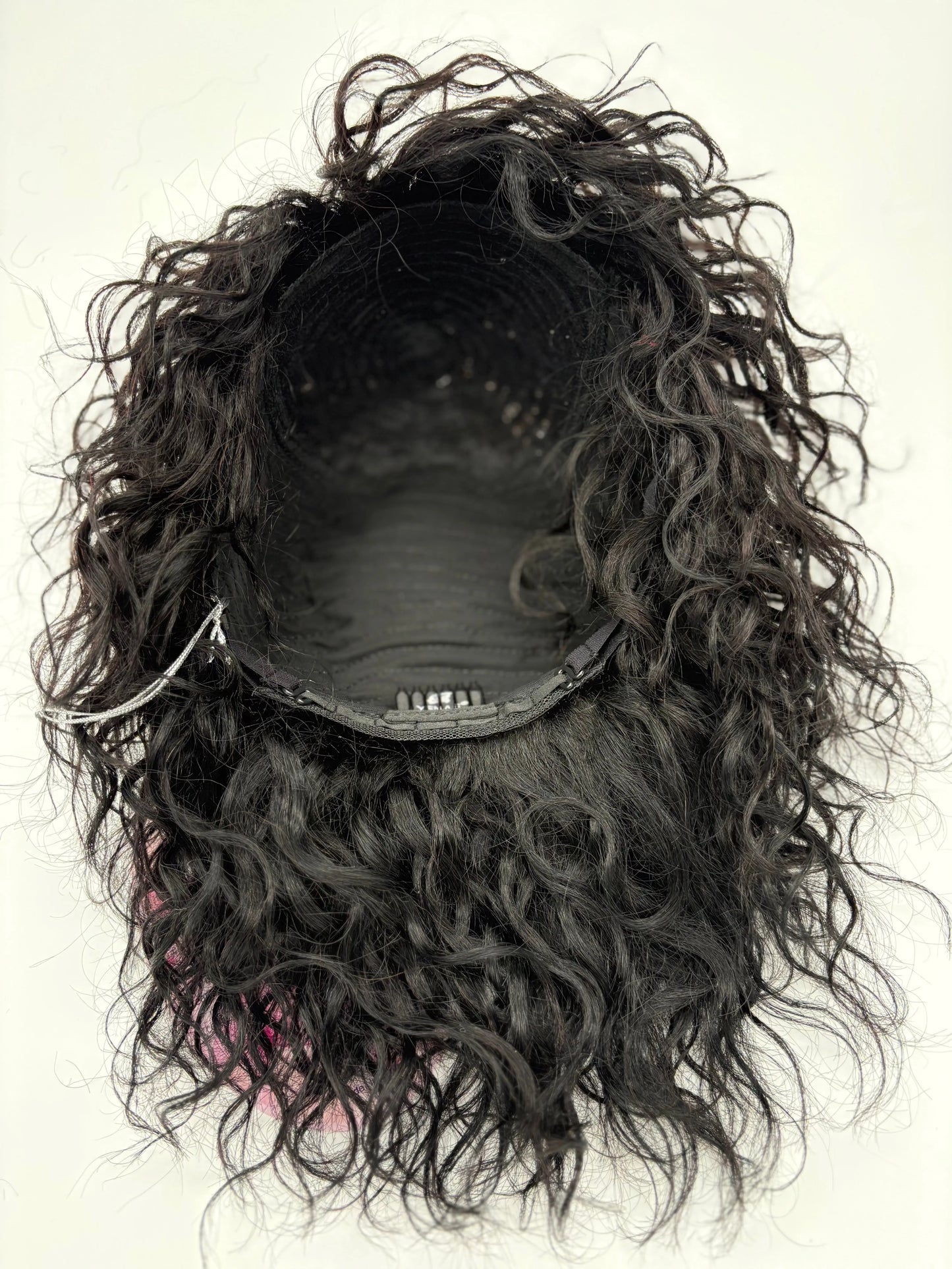 Easy-Go Water Wave Curly Wig with Bangs KIWI HAIR BEAUTY