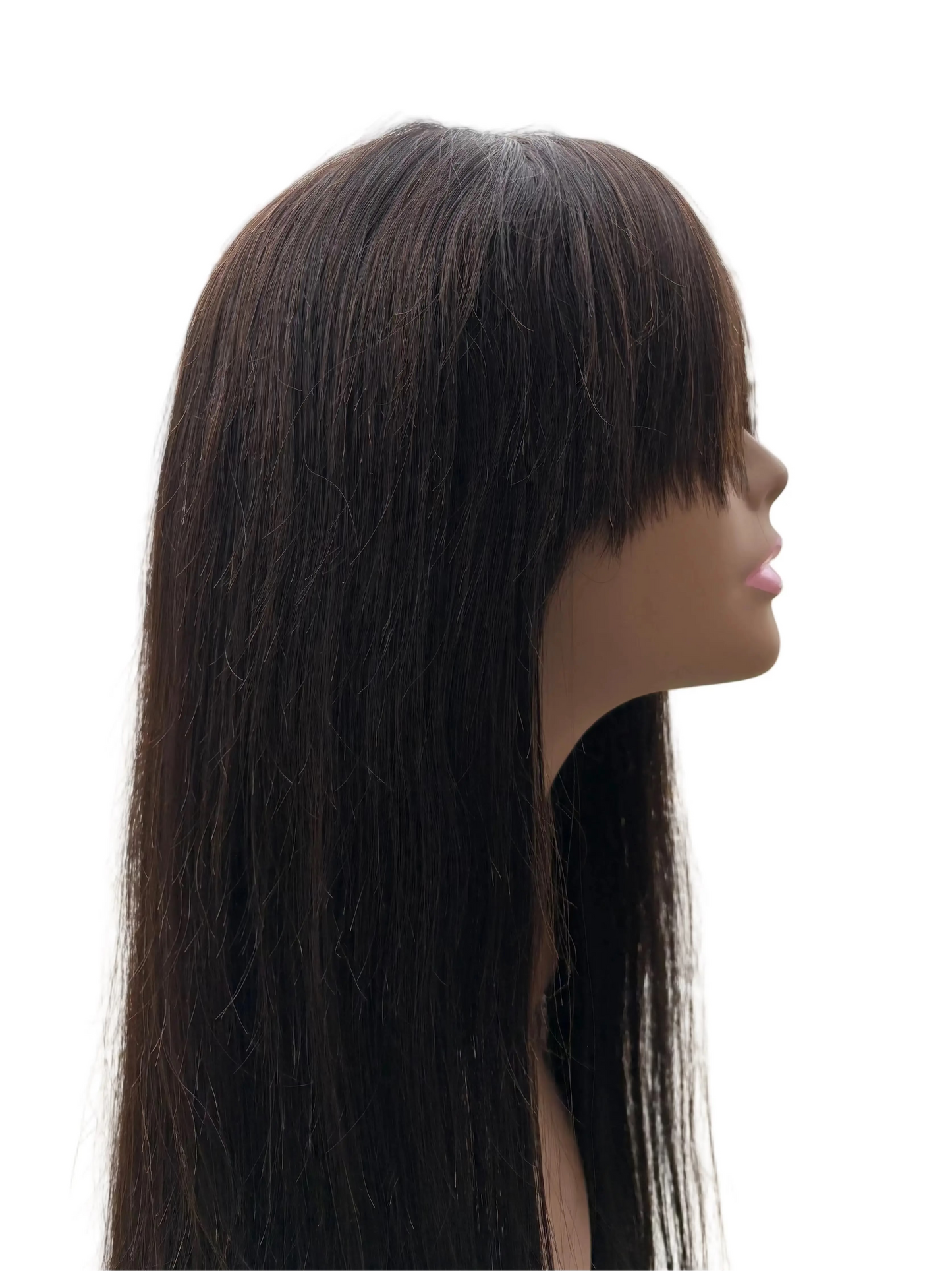 Easy-Go Long Straight Wig with Bangs KIWI HAIR BEAUTY