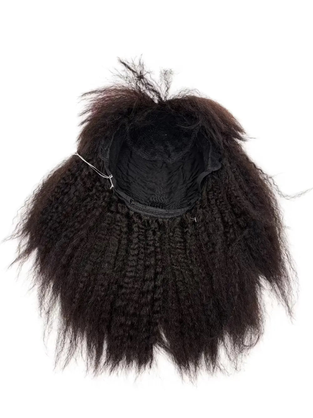 Easy-Go Kinky Straight Wig with Bangs KIWI HAIR BEAUTY