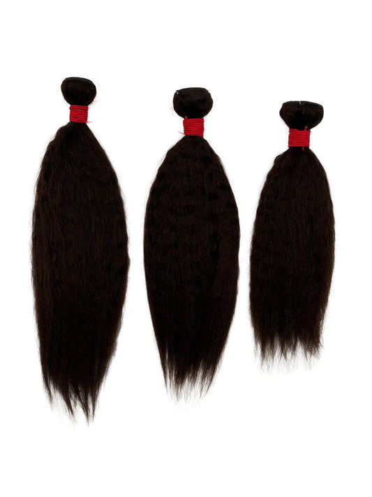 KIWI® Season Red Kinky Straight 3-Bundle Set (Natural/2#)