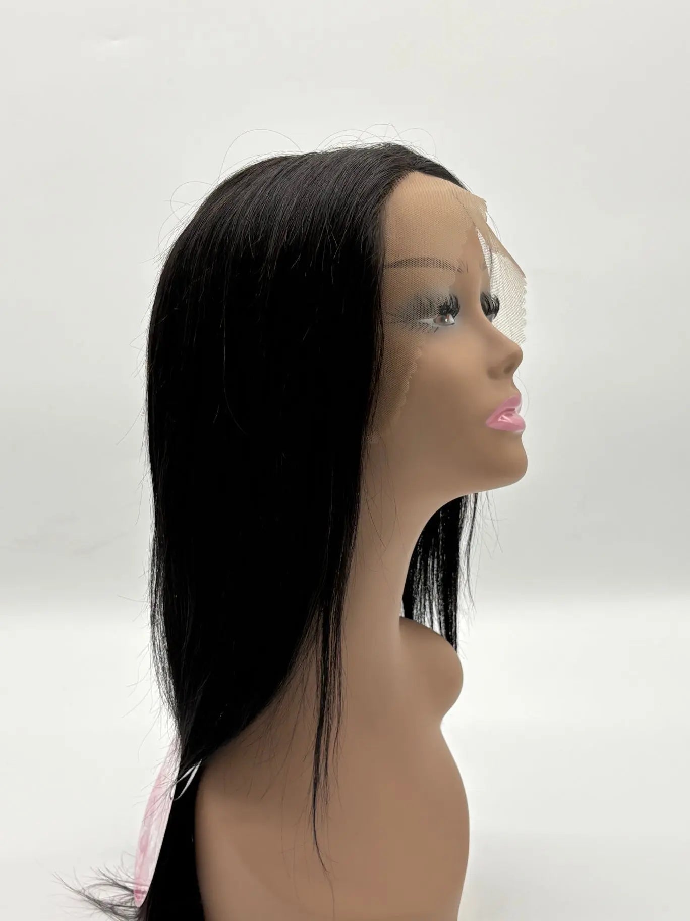 L-Part Lace Frontal Wig Straight 18" Natural KIWI HAIR BEAUTY