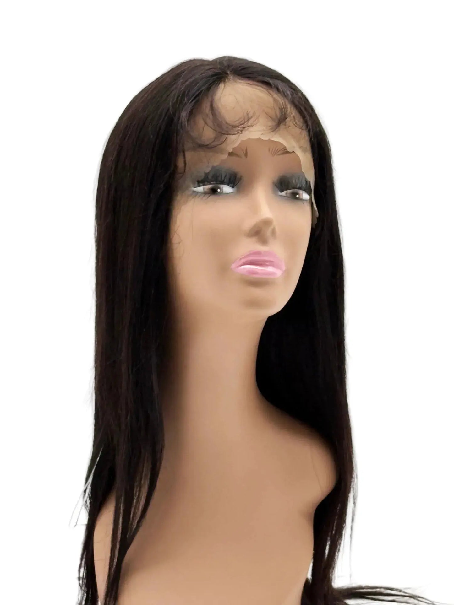 L-Part Lace Frontal Wig Straight 20" Natural KIWI HAIR BEAUTY