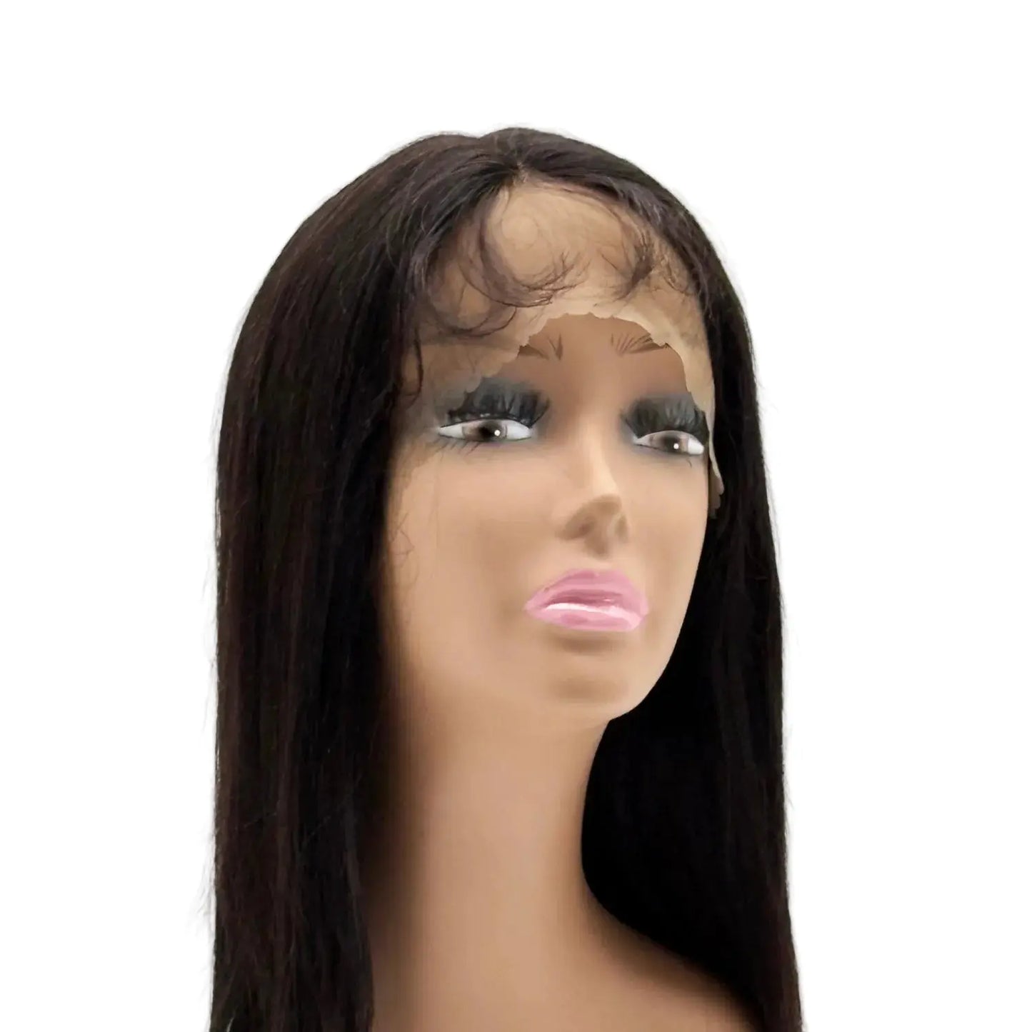 L-Part Lace Frontal Wig Straight 20" Natural KIWI HAIR BEAUTY