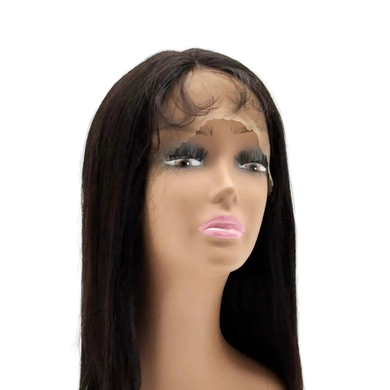 L-Part Lace Frontal Wig Straight 20" Natural KIWI HAIR BEAUTY