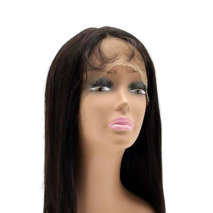 L-Part Lace Frontal Wig Straight 20" Natural KIWI HAIR BEAUTY