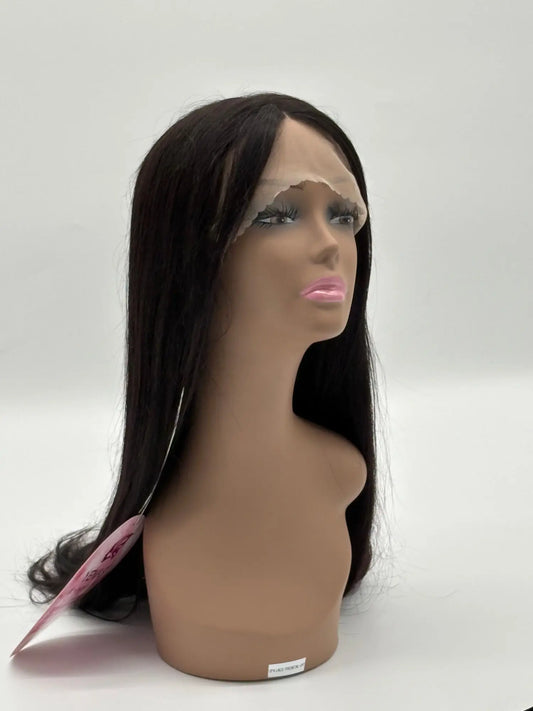 L-Part Lace Frontal Wig Straight 24” Natural KIWI HAIR BEAUTY