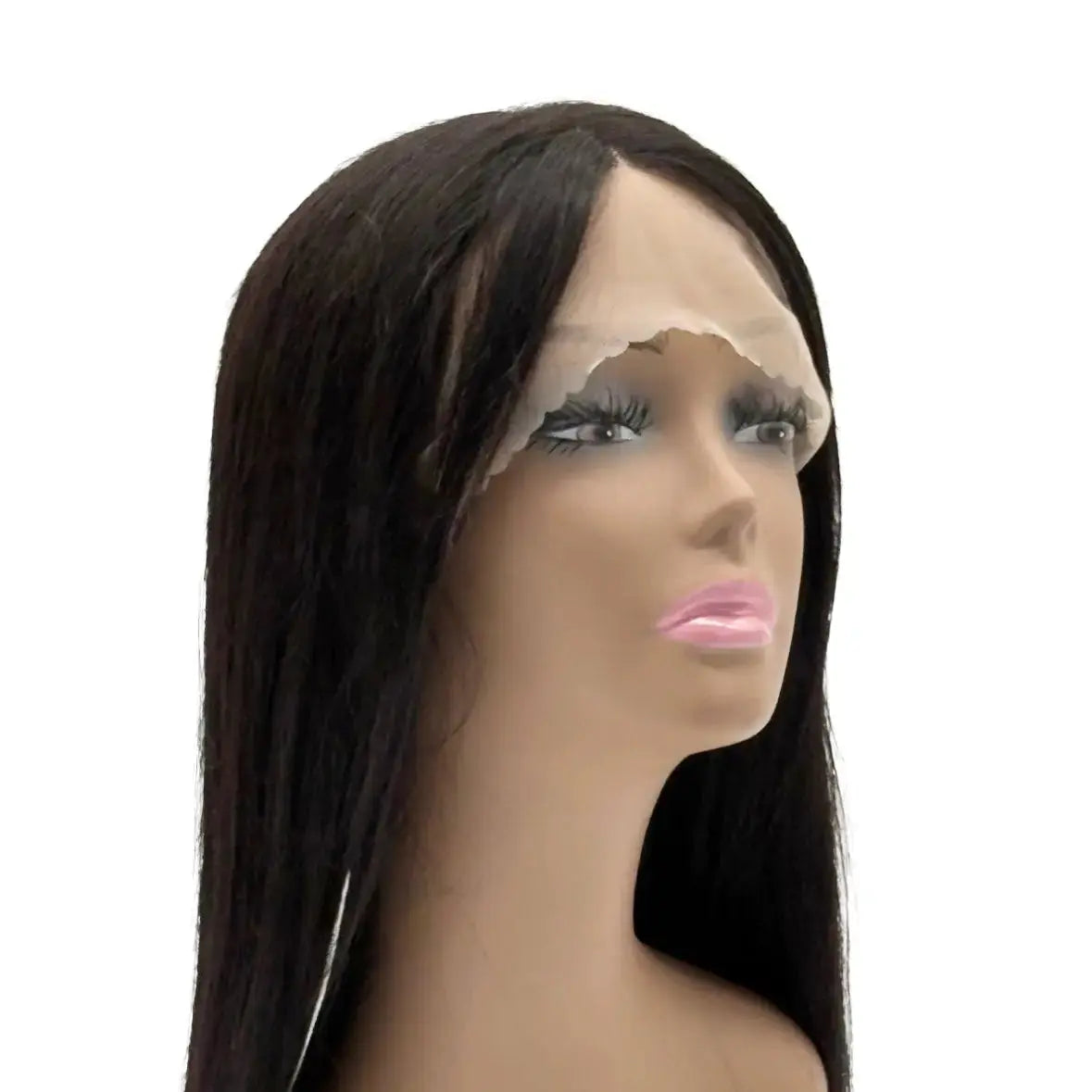L-Part Lace Frontal Wig Straight 24” Natural KIWI HAIR BEAUTY