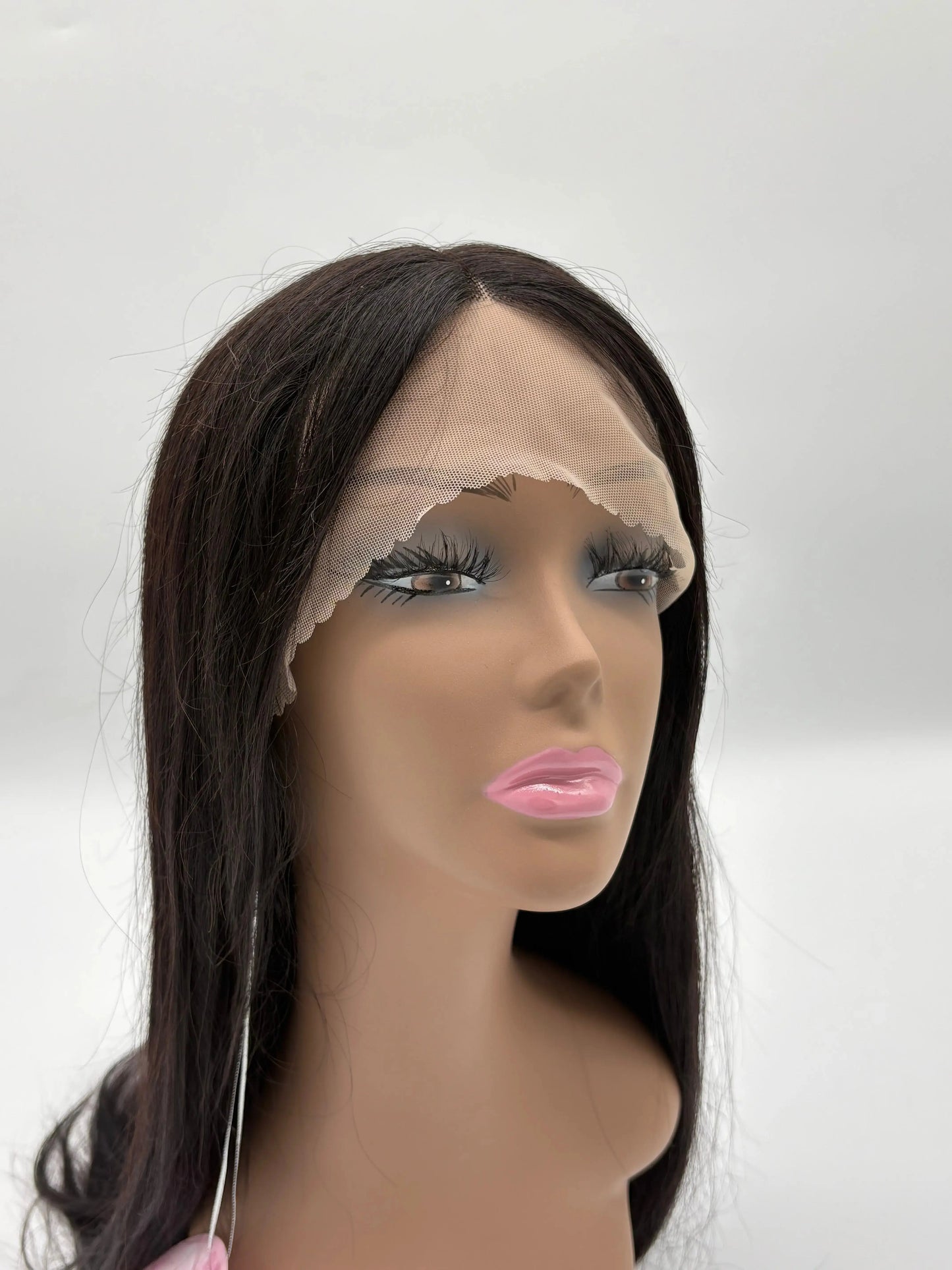 L-Part Lace Frontal Wig Straight 24” Natural KIWI HAIR BEAUTY