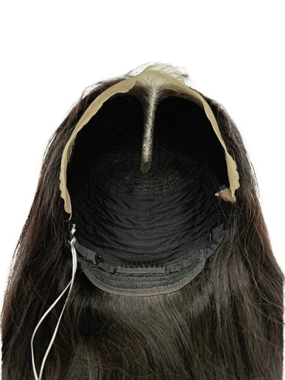 L-Part Lace Frontal Wig Straight 20" Natural