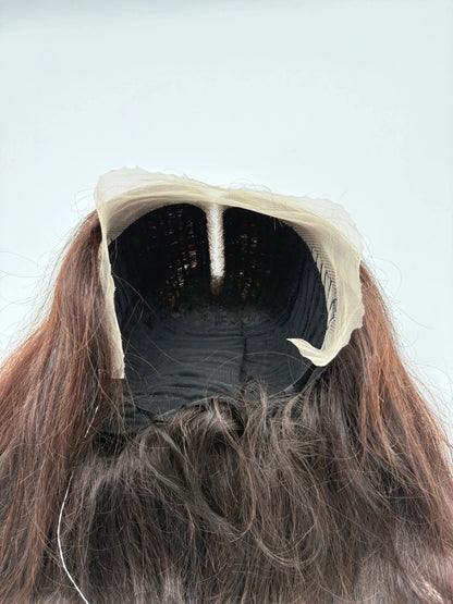 Natural Straight Bob Human Hair Lace Front Wig – Middle Part, Realistic & Lightweight KIWI HAIR BEAUTY