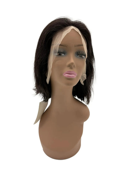 KIWI® 13×4 Lace Frontal Bob Wig – Natural Straight (10”–14”) | 100% Human Hair KIWI HAIR BEAUTY