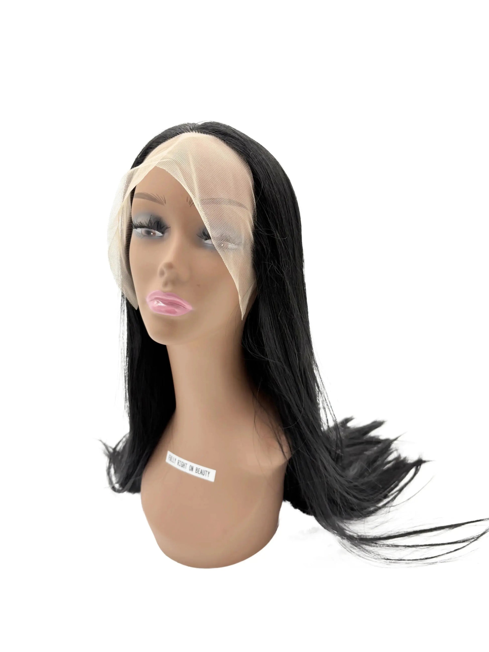 24" Straight Synthetic Lace Frontal Wig | Natural Hairline KIWI HAIR BEAUTY